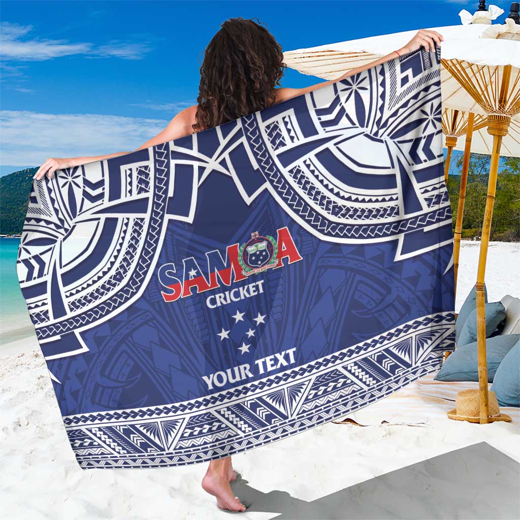 Custom Samoa Cricket Sarong Go Champions Samoan - Polynesian Pride