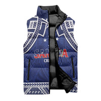 Custom Samoa Cricket Sleeveless Puffer Jacket Go Champions Samoan - Polynesian Pride