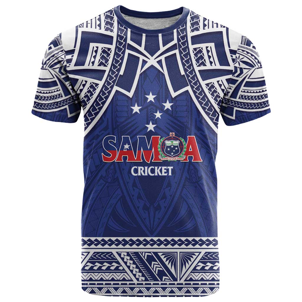 Custom Samoa Cricket T Shirt Go Champions Samoan - Polynesian Pride