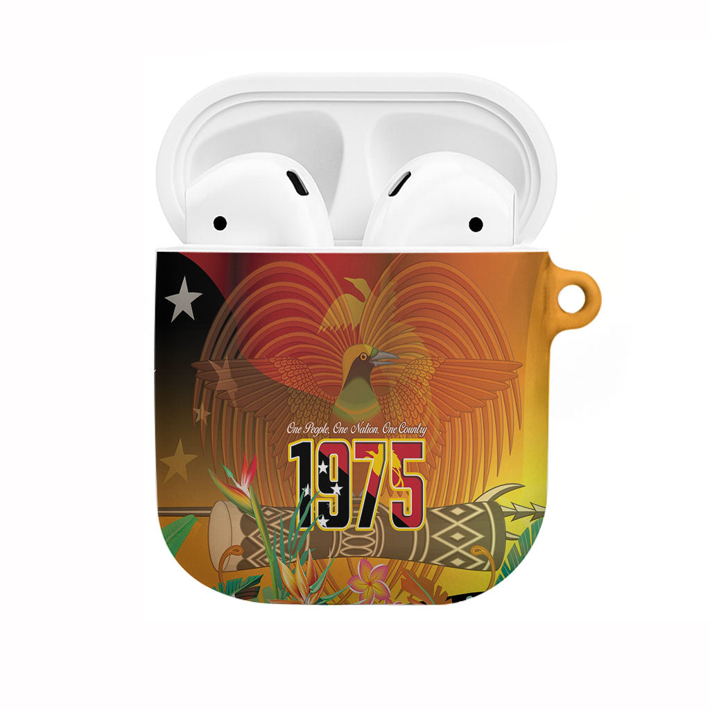 Papua New Guinea Independence Day AirPods Case One People One Nation One Country LT14 Multicolor - Polynesian Pride