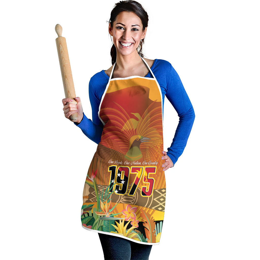 Papua New Guinea Independence Day Apron One People One Nation One Country LT14 - Polynesian Pride