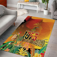 Papua New Guinea Independence Day Area Rug One People One Nation One Country LT14 - Polynesian Pride