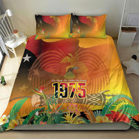 Papua New Guinea Independence Day Bedding Set One People One Nation One Country LT14 - Polynesian Pride