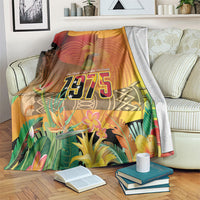 Papua New Guinea Independence Day Blanket One People One Nation One Country LT14 Multicolor - Polynesian Pride