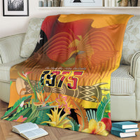 Papua New Guinea Independence Day Blanket One People One Nation One Country LT14 - Polynesian Pride
