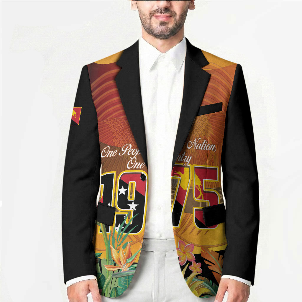 Personalised Papua New Guinea Independence Day Blazer One People One Nation One Country LT14 - Polynesian Pride