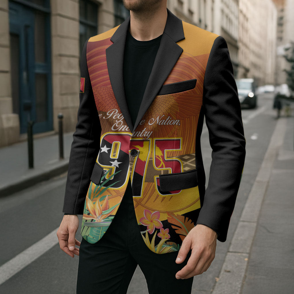Personalised Papua New Guinea Independence Day Blazer One People One Nation One Country LT14 - Polynesian Pride