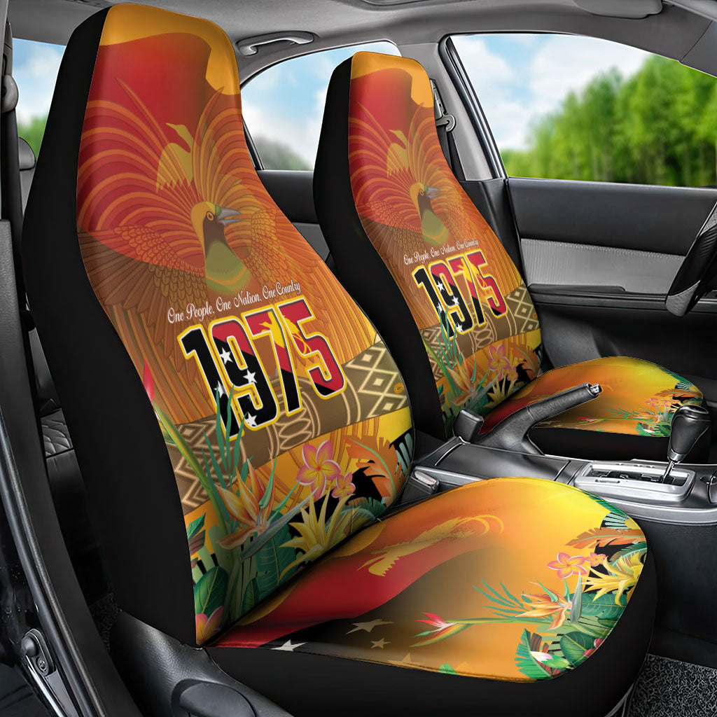 Papua New Guinea Independence Day Car Seat Cover One People One Nation One Country LT14 - Polynesian Pride