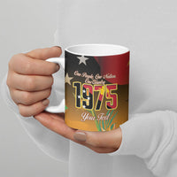 Personalised Papua New Guinea Independence Day Ceramic Mug One People One Nation One Country LT14 - Polynesian Pride