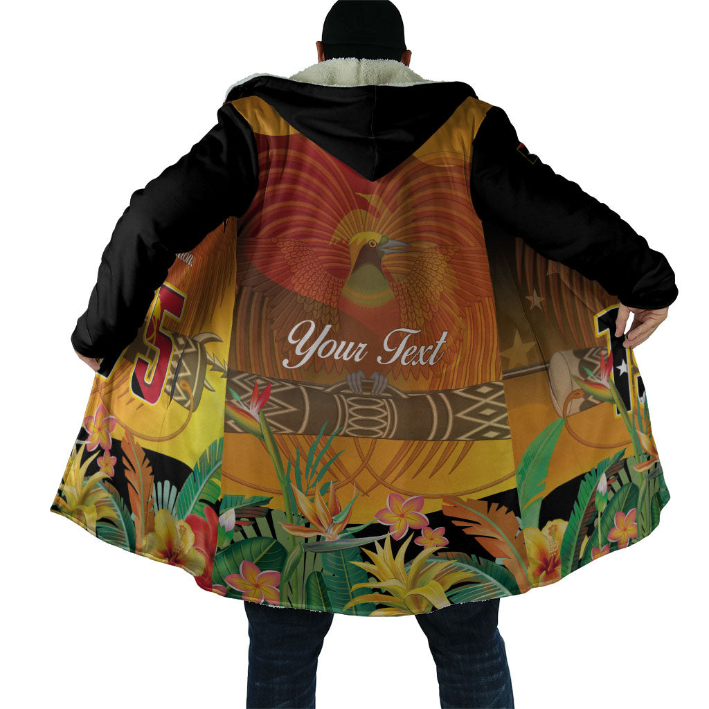 Personalised Papua New Guinea Independence Day Cloak One People One Nation One Country LT14 - Polynesian Pride