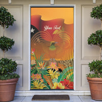Personalised Papua New Guinea Independence Day Door Cover One People One Nation One Country LT14 Multicolor - Polynesian Pride
