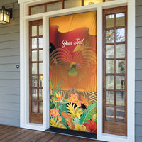 Personalised Papua New Guinea Independence Day Door Cover One People One Nation One Country LT14 - Polynesian Pride