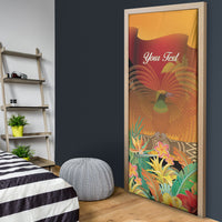 Personalised Papua New Guinea Independence Day Door Cover One People One Nation One Country LT14 - Polynesian Pride