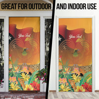 Personalised Papua New Guinea Independence Day Door Cover One People One Nation One Country LT14 - Polynesian Pride