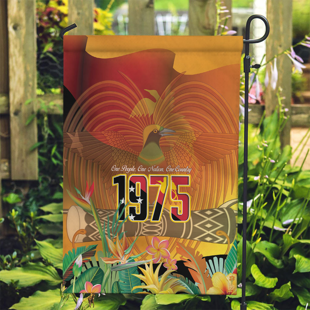 Papua New Guinea Independence Day Garden Flag One People One Nation One Country LT14 Garden Flag Multicolor - Polynesian Pride
