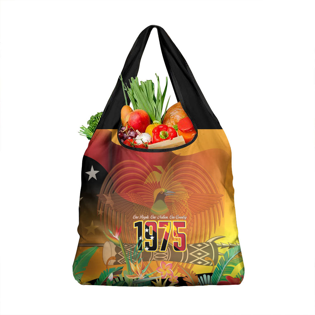 Papua New Guinea Independence Day Grocery Bag One People One Nation One Country LT14 1-pack One Size Multicolor - Polynesian Pride