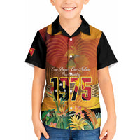 Personalised Papua New Guinea Independence Day Hawaiian Shirt One People One Nation One Country LT14 - Polynesian Pride