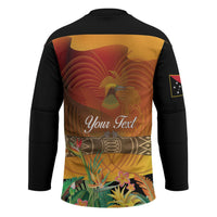Personalised Papua New Guinea Independence Day Hockey Jersey One People One Nation One Country LT14 - Polynesian Pride