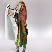 Papua New Guinea Independence Day Hooded Blanket One People One Nation One Country LT14 - Polynesian Pride