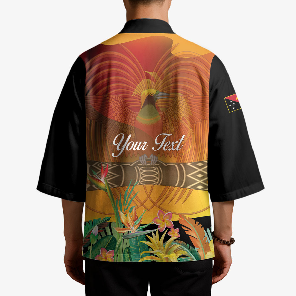 Personalised Papua New Guinea Independence Day Kimono One People One Nation One Country LT14 - Polynesian Pride