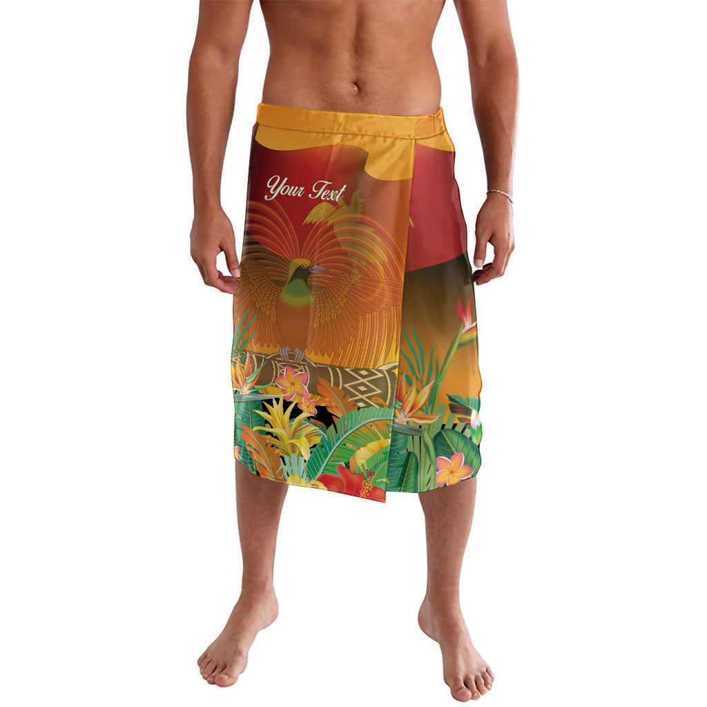 Personalised Papua New Guinea Independence Day Lavalava One People One Nation One Country LT14 Multicolor - Polynesian Pride