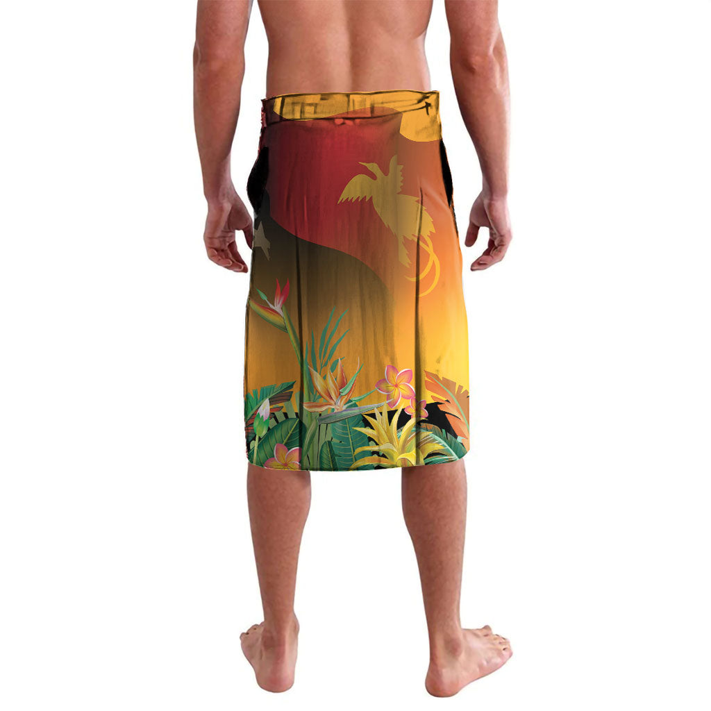 Personalised Papua New Guinea Independence Day Lavalava One People One Nation One Country LT14 - Polynesian Pride