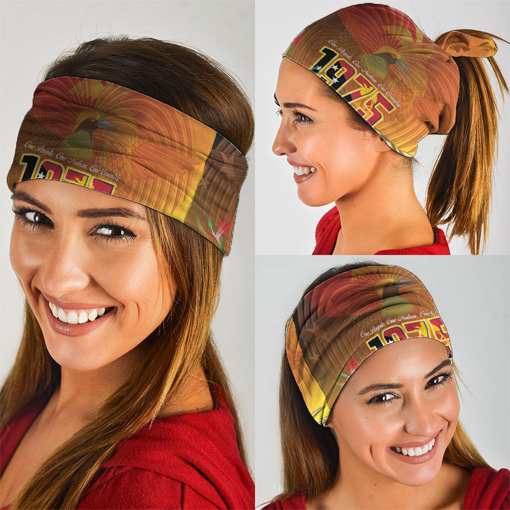 Papua New Guinea Independence Day Neck Gaiter One People One Nation One Country LT14 - Polynesian Pride