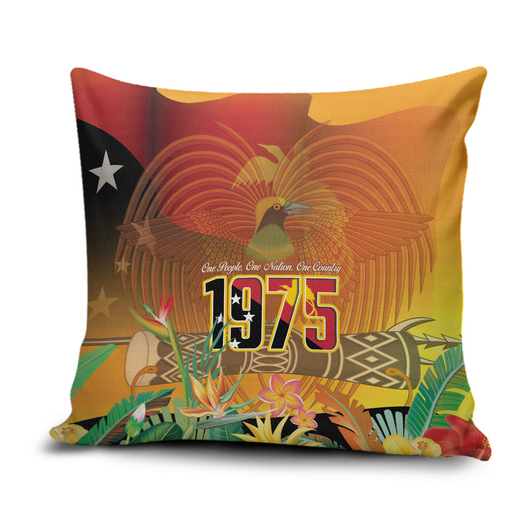 Papua New Guinea Independence Day Pillow Cover One People One Nation One Country LT14 Multicolor - Polynesian Pride