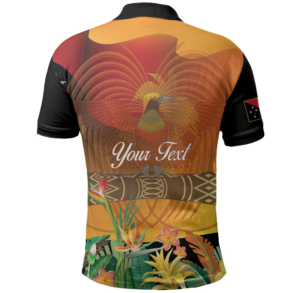 Personalised Papua New Guinea Independence Day Polo Shirt One People One Nation One Country LT14 - Polynesian Pride