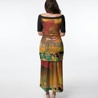 Personalised Papua New Guinea Independence Day Puletasi One People One Nation One Country LT14 - Polynesian Pride