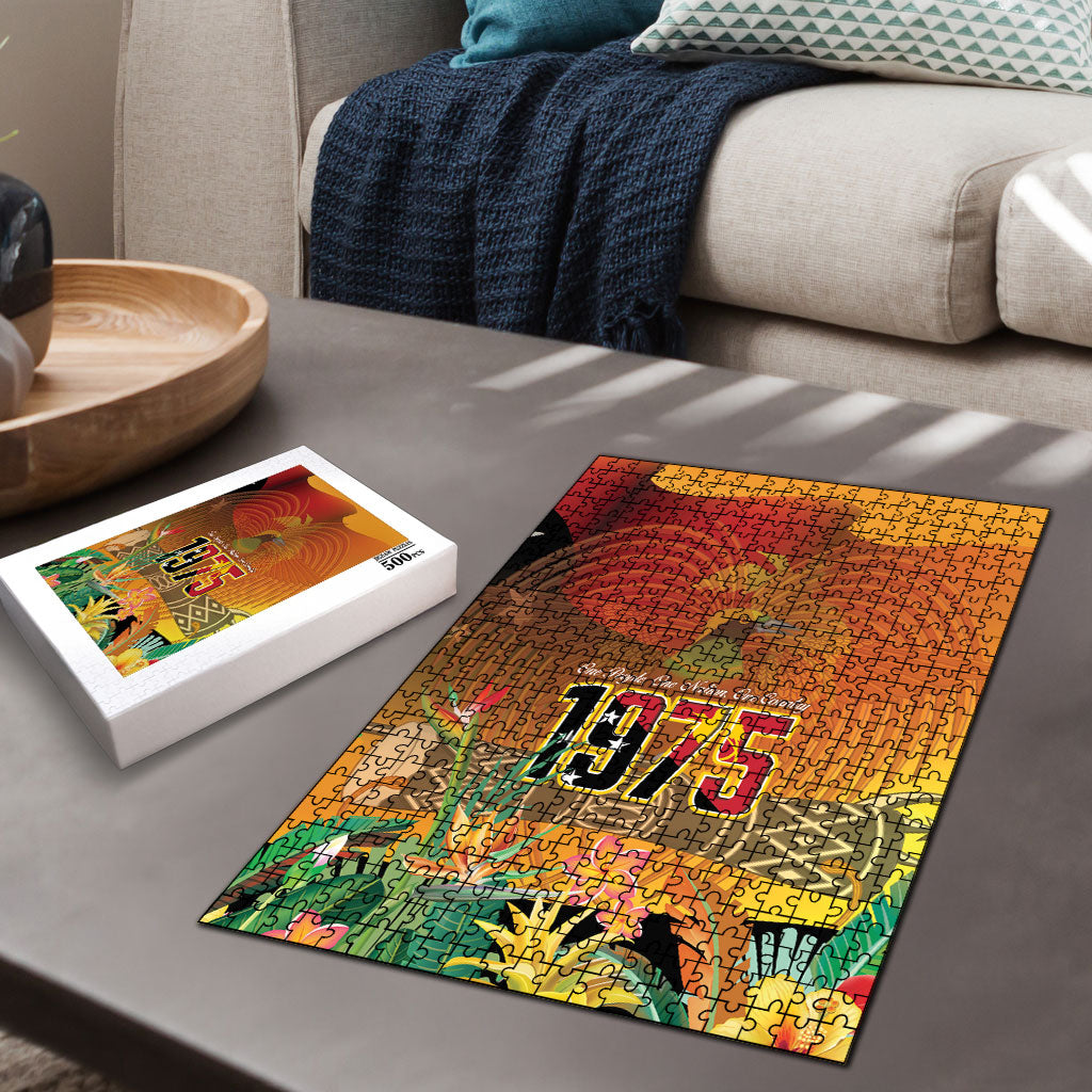 Papua New Guinea Independence Day Puzzle One People One Nation One Country LT14 - Polynesian Pride