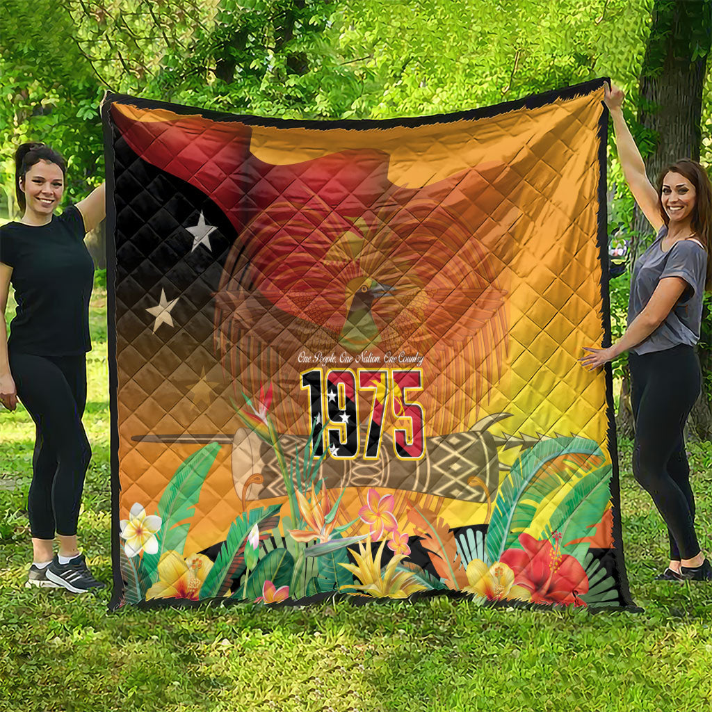 Papua New Guinea Independence Day Quilt One People One Nation One Country LT14 - Polynesian Pride