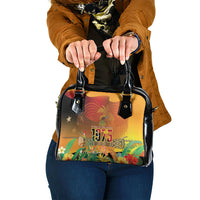 Papua New Guinea Independence Day Shoulder Handbag One People One Nation One Country LT14 One Size Multicolor - Polynesian Pride