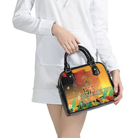Papua New Guinea Independence Day Shoulder Handbag One People One Nation One Country LT14 - Polynesian Pride