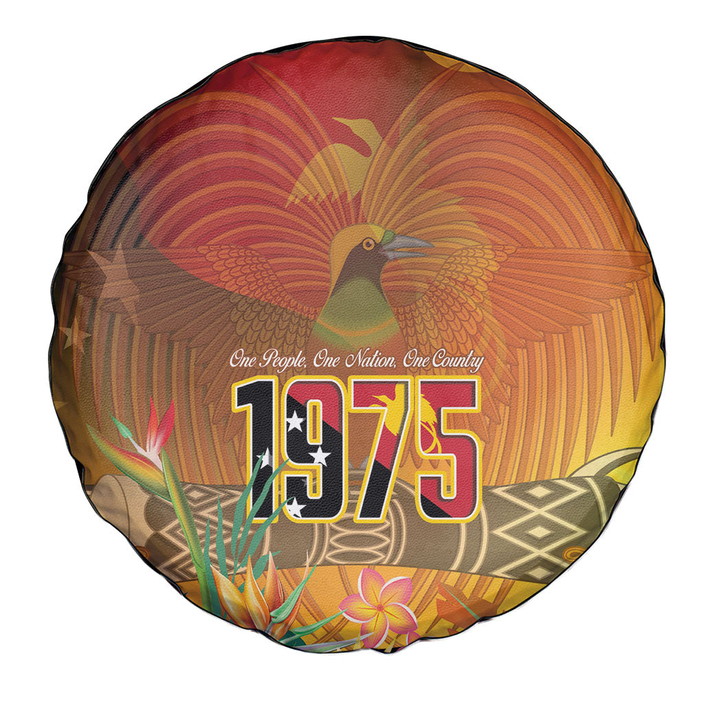 Papua New Guinea Independence Day Spare Tire Cover One People One Nation One Country LT14 - Polynesian Pride