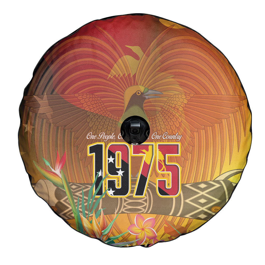 Papua New Guinea Independence Day Spare Tire Cover One People One Nation One Country LT14 - Polynesian Pride