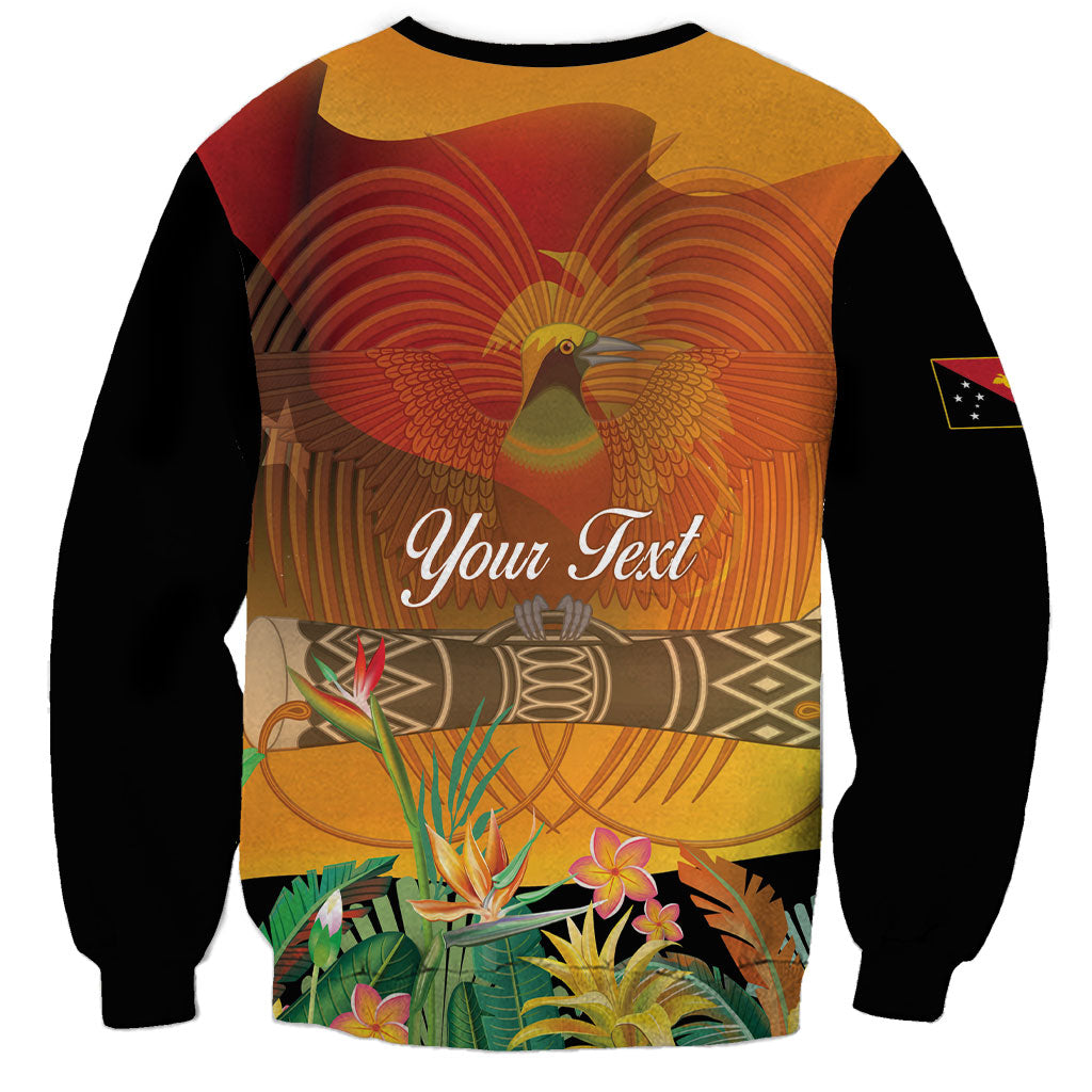 Personalised Papua New Guinea Independence Day Sweatshirt One People One Nation One Country LT14 - Polynesian Pride