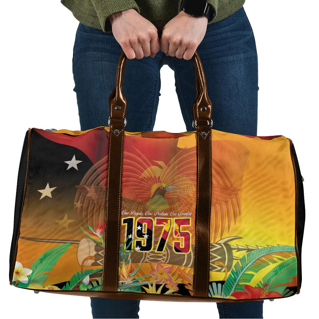 Papua New Guinea Independence Day Travel Bag One People One Nation One Country LT14 Multicolor - Polynesian Pride