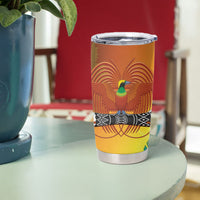 Personalised Papua New Guinea Independence Day Tumbler Cup One People One Nation One Country LT14 - Polynesian Pride