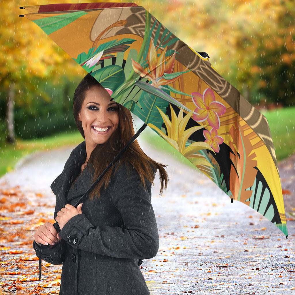 Papua New Guinea Independence Day Umbrella One People One Nation One Country LT14 - Polynesian Pride
