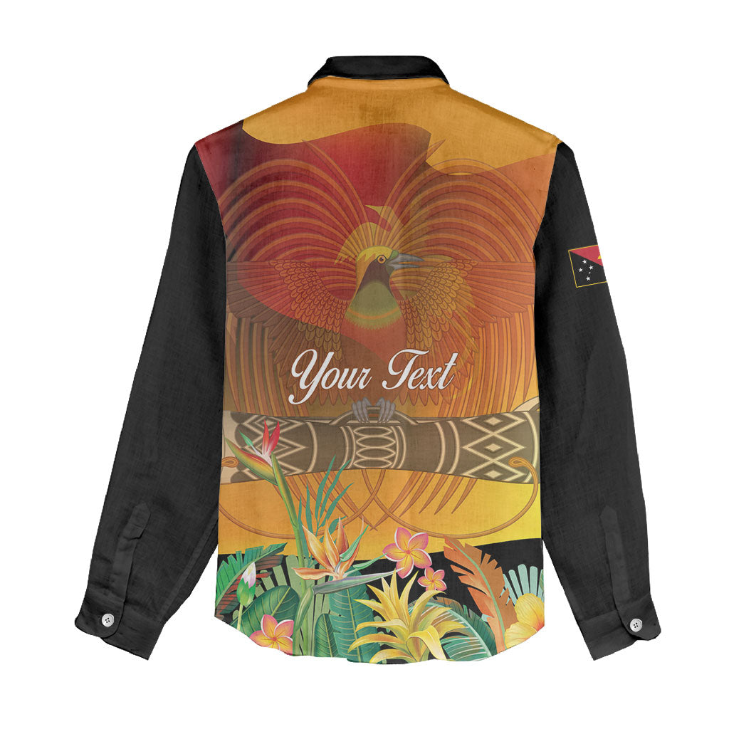 Personalised Papua New Guinea Independence Day Women Casual Shirt One People One Nation One Country LT14 - Polynesian Pride