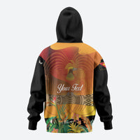 Personalised Papua New Guinea Independence Day Zip Hoodie One People One Nation One Country LT14 - Polynesian Pride