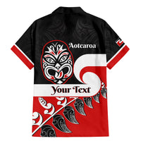 Personalised Te Reo Maori New Zealand Family Matching Mermaid Dress and Hawaiian Shirt Kia Haka Maori Fern With Tino Rangatiratanga LT14 - Polynesian Pride