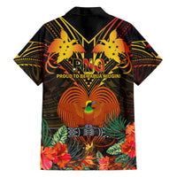 Papua New Guinea Central Province Kid Hawaiian Shirt Papua Niugini Coat Of Arms With Flag Style LT14 - Polynesian Pride