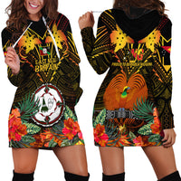 Papua New Guinea East New Britain Province Hoodie Dress Papua Niugini Coat Of Arms With Flag Style LT14 - Polynesian Pride