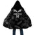 Custom New Zealand Silver Fern Football Cloak Go Aotearoa Grunge Black - Polynesian Pride