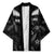 Custom New Zealand Silver Fern Football Kimono Go Aotearoa Grunge Black - Polynesian Pride