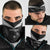 Custom New Zealand Silver Fern Football Neck Gaiter Go Aotearoa Grunge Black - Polynesian Pride