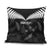 Custom New Zealand Silver Fern Football Pillow Cover Go Aotearoa Grunge Black - Polynesian Pride