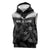 Custom New Zealand Silver Fern Football Sleeveless Hoodie Go Aotearoa Grunge Black - Polynesian Pride